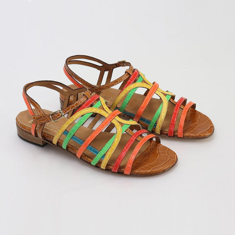 multicolor sandal