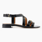 Load image in gallery viewer, Croco Buckle Sandals