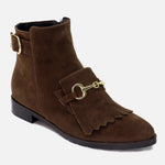 Upload image in the gallery viewer, Fringed ankle boot and snaffle