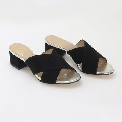 Women's suede sandal