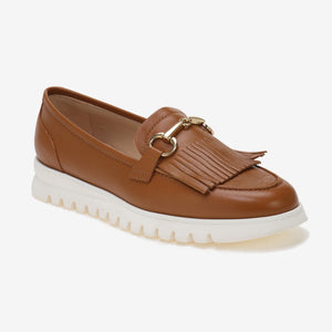 Moccasin rubber sole