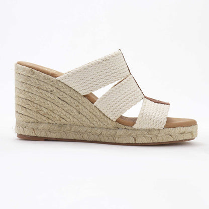 Summer espadrille without heel