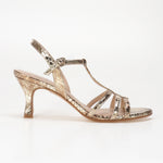 Load image into Gallery viewer, Metallic serpent sandal